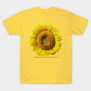 Blooming with positivity, just like the Sun T-Shirt